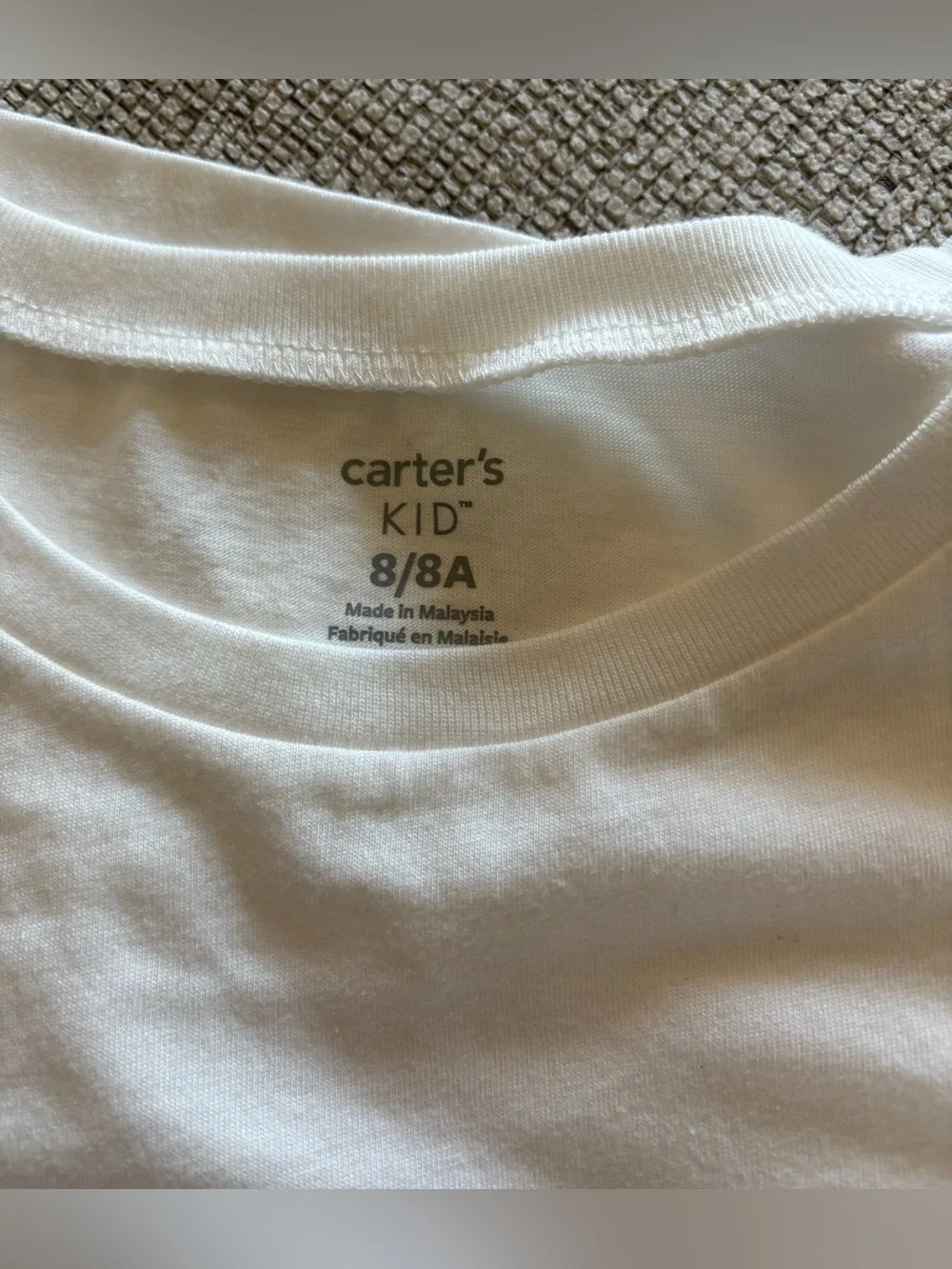 NWT Carter's Long-Sleeve Top with Pastel Heart Forest Graphic